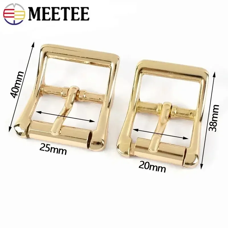 2/5Pcs 20/25/32mm Metal Strap Buckles for Bag Belt Pin Buckle Backpack Adjuster Webbing Dog Collar Clasp Hook DIY Accessories