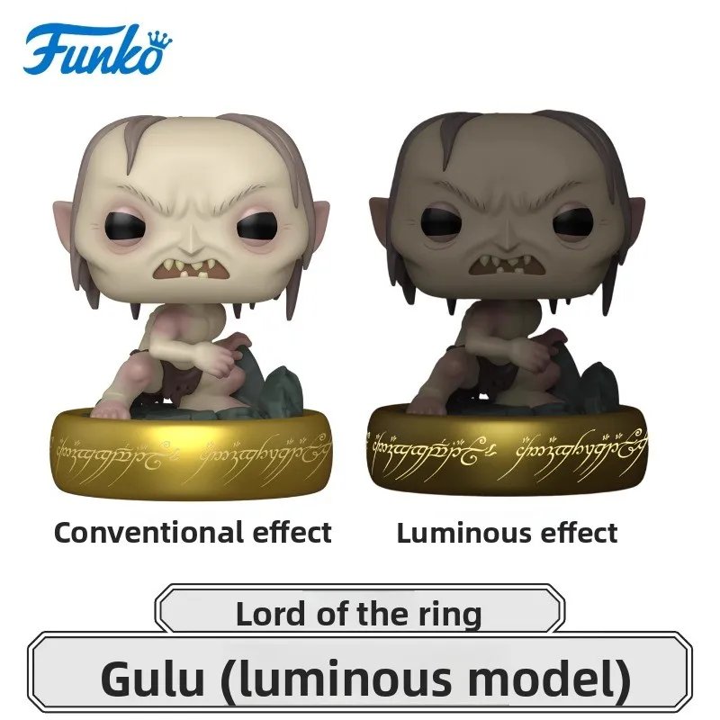 

FUNKO POP《The Lord of The Rings: Gollum (Glow-in-the-Dark Version)》 Desktop Decoration Ornament Model Toys Collectible Model