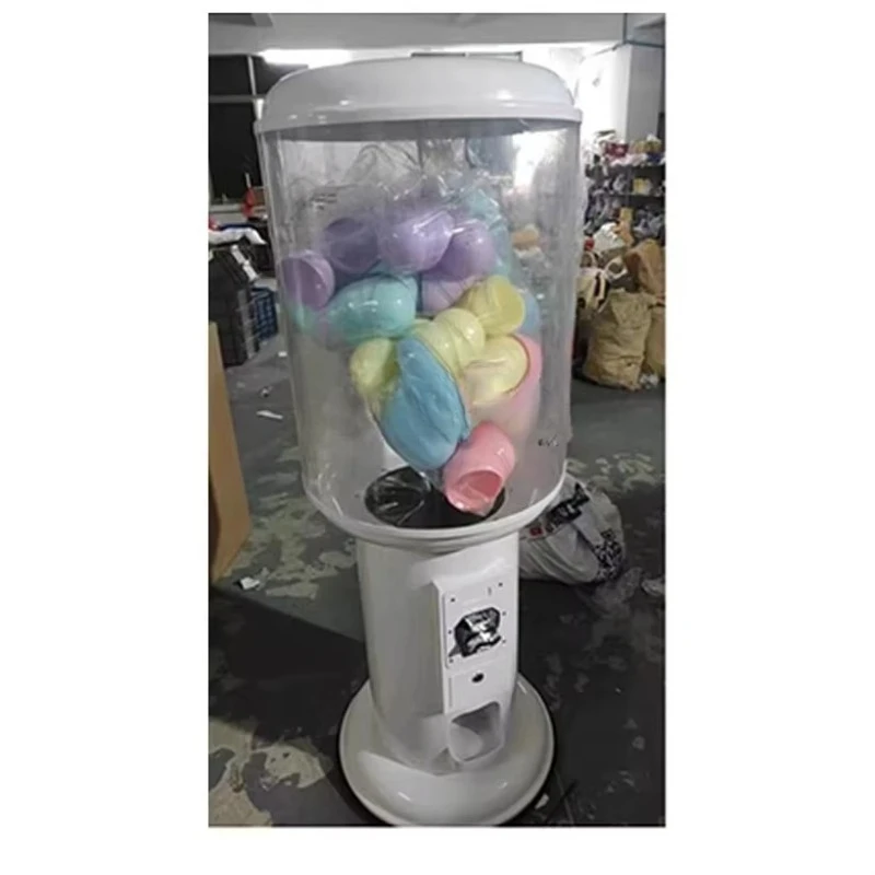 DIY Doll Shop Vertical Plush Stuffing Machine Mobile Wheels Automatic Adjustable Filling Large Transparent Hopper Facility