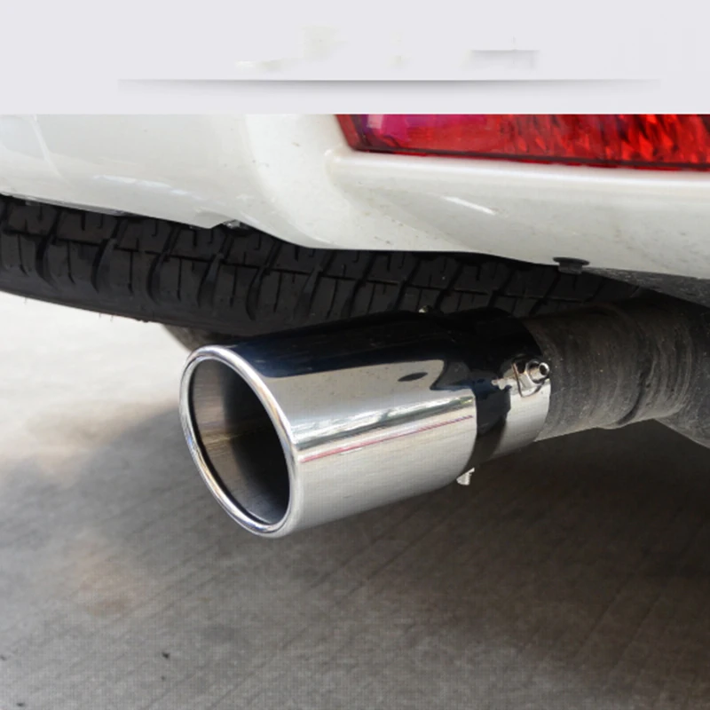 1pcs Car Stainless steel Tail Exhaust Muffler End Tip Pipe For Toyota Prado Land Cruiser 150 FJ150 FJ 150 2010- 2017