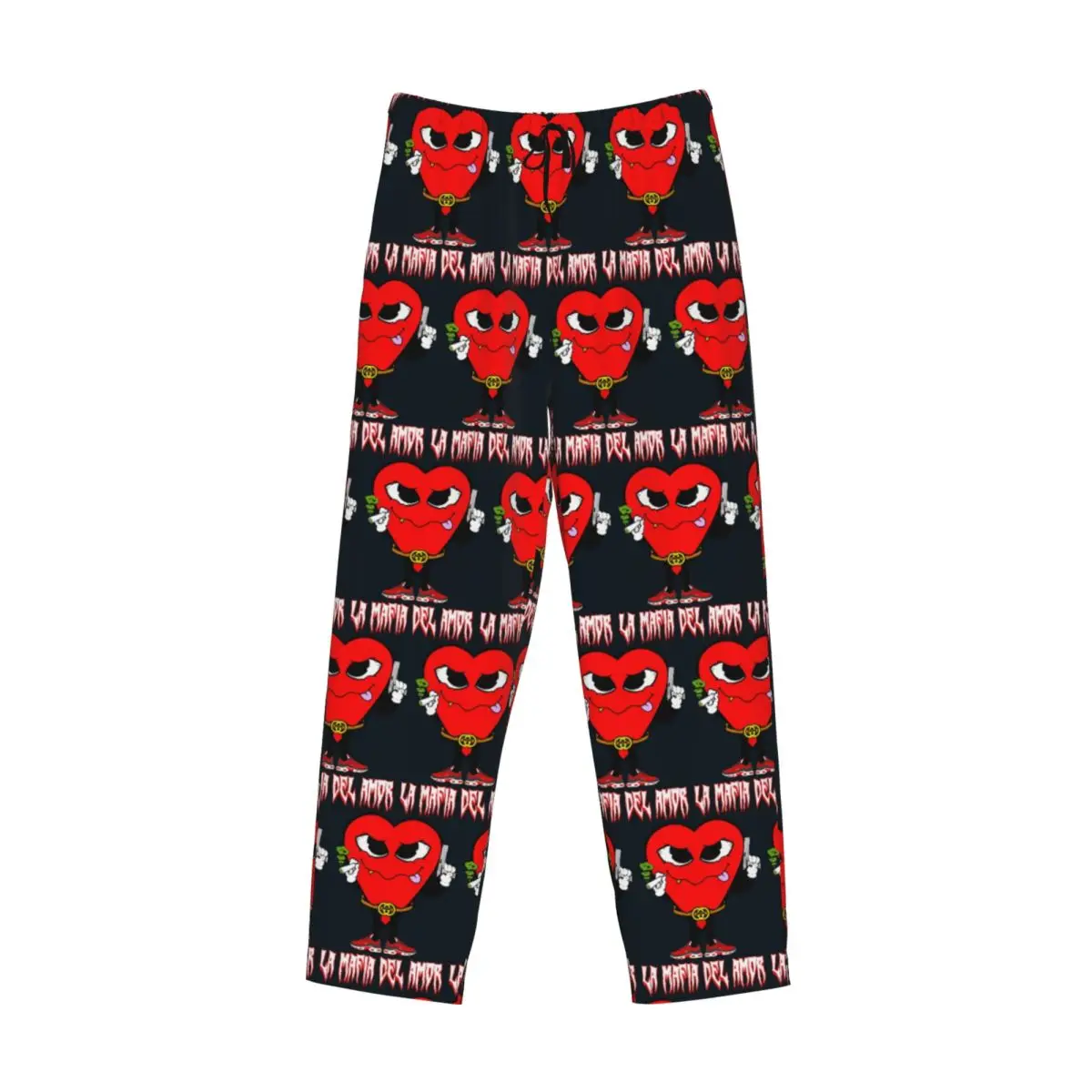 Custom MAFIA OF LOVE Pajama Pants Men Sleepwear Sleep Lounge Bottoms with Pockets