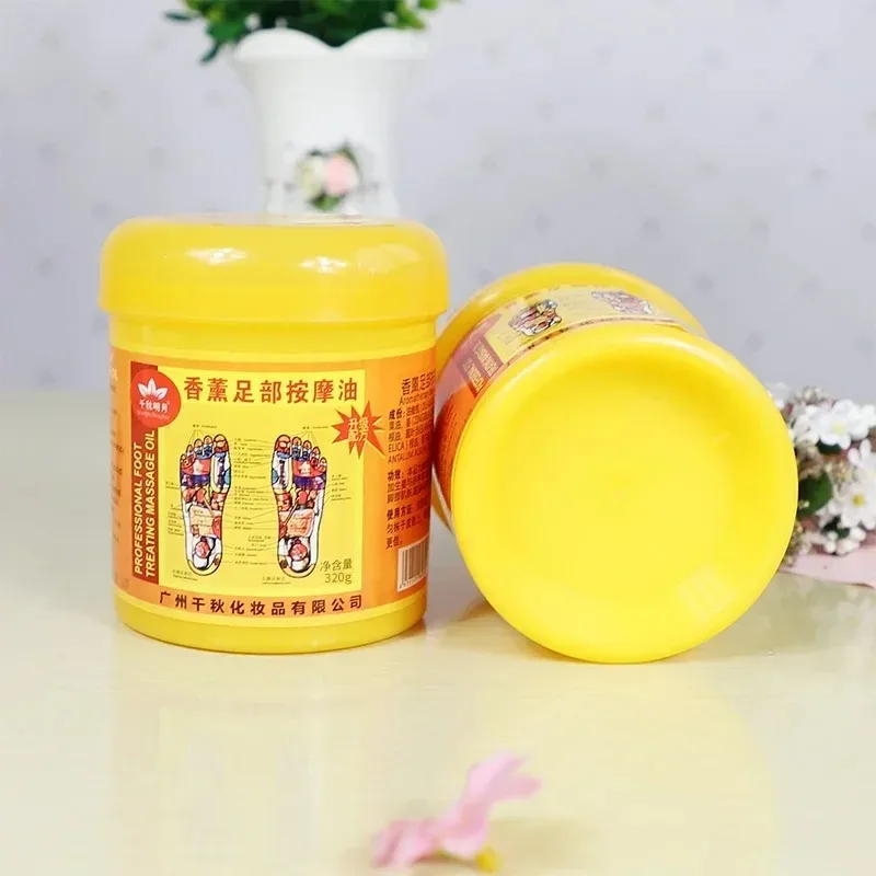 

320g Ginger Juice Milk Foot Massage Oil Anti Drying and Anti Cracking Nourishing Moisturizing Foot Massage Cream Health Care