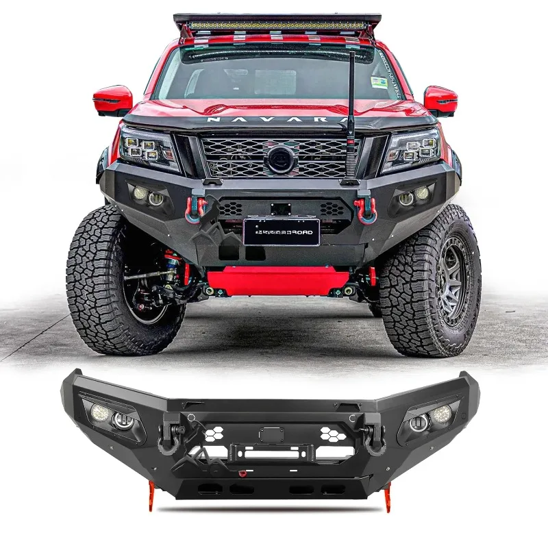 

4x4 pickup truck Steel FRONT BUMPER REAR BUMPER ROLL BAR SIDE STEP BULLBAR FOR NAVARA NP300 4X-PRO FRONTINER