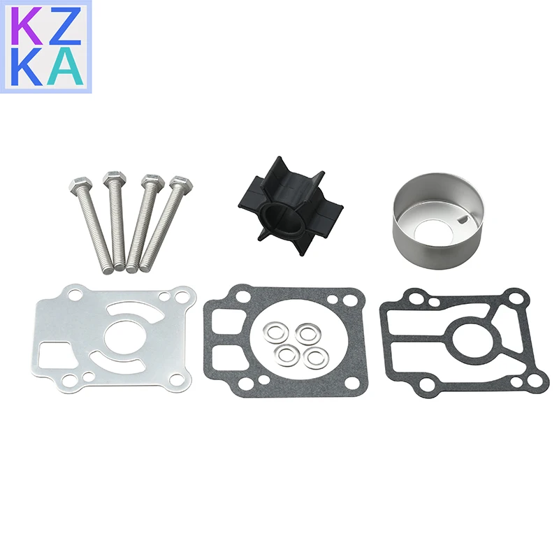 

361-87322 Water Pump Impeller Repair Kit for Tohatsu 25/30/35/40HP Replaces Parts 361873220 Replaces Aftermarket