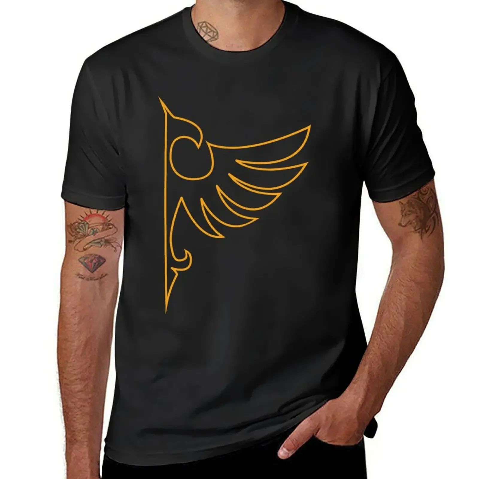 Mineko-one-winged-eagle T-Shirt Rohlinge Basketball Grafik T-Shirts Designer Shirts Männer T-Shirts