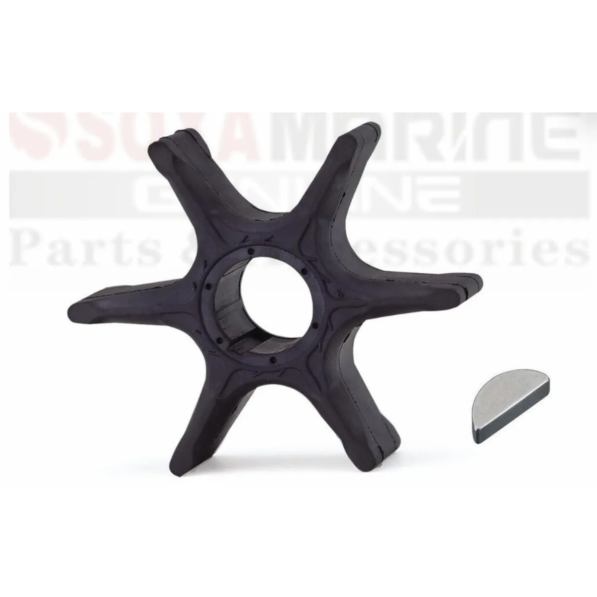 

West Sierra 18-3071 Mallory 9-45609 Крыльчатка водяного насоса с ключом для Yamaha Marine