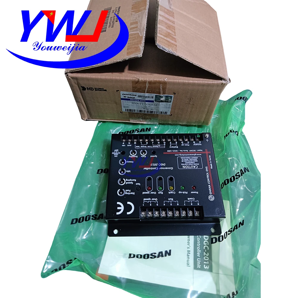 

Original DGC2013 Doosan Generator Speed Governor DGC-2013 Generating Set Control Module 300611-00683A