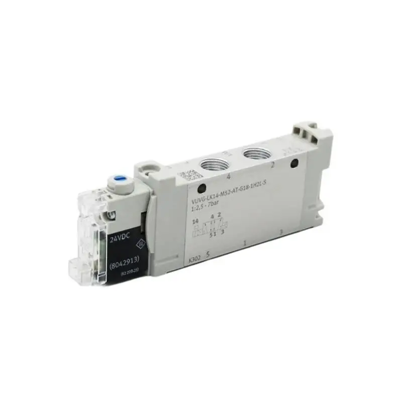 Válvula Solenoide Neumática VUVG-LK14 L14 LK10-M52 B52-AT/T-G18 M5-1H2L-W1-S 1P3 8042563 589287 8042564 566500 566500