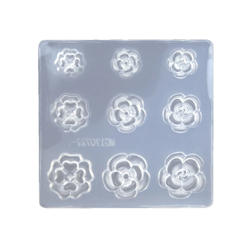 Silicone Carving Casting Mold UV Gel Manicure Tools 3D Mini Bowknot Mould