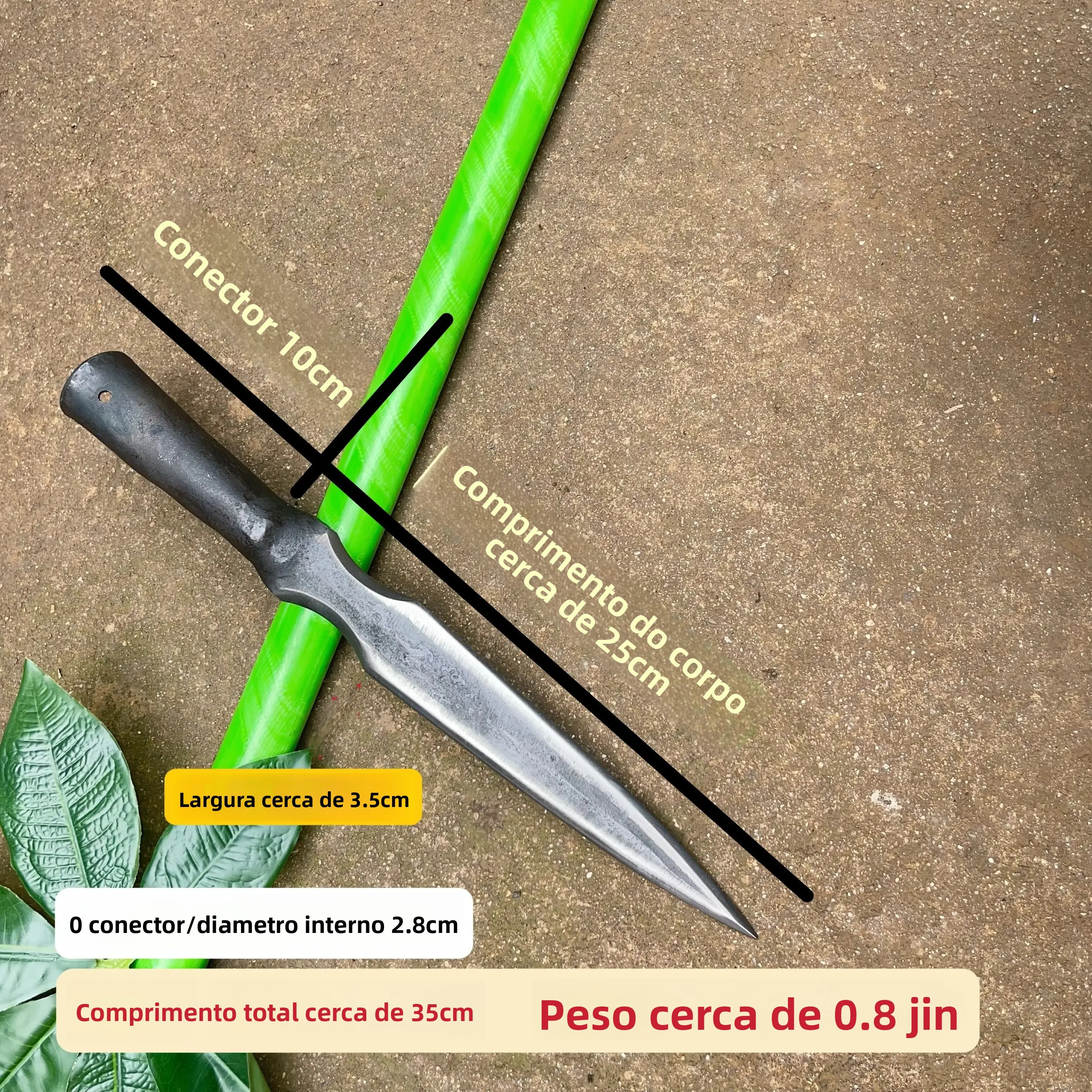 hand-forged-spring-steel-red-plume-gun-outdoor-martial-arts-lance-head-long-spear-king-gun-training-tempering-health-martial