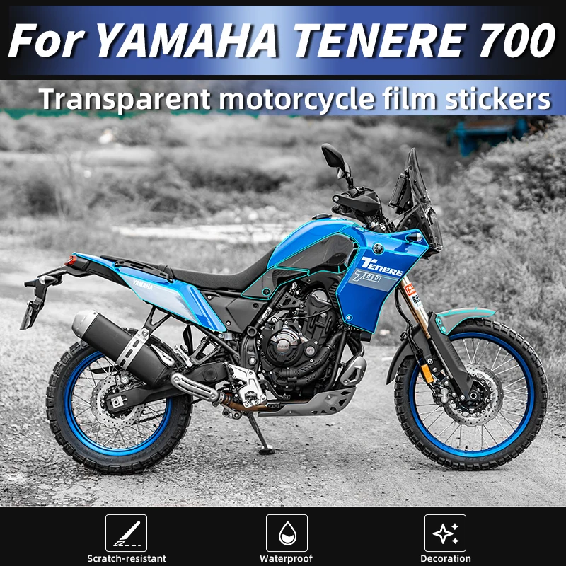 

For YAMAHA TENERE 700 T700 Motorcycle Full-Body Invisible Paint Protector Anti-Scratch Tough Bike Accessories