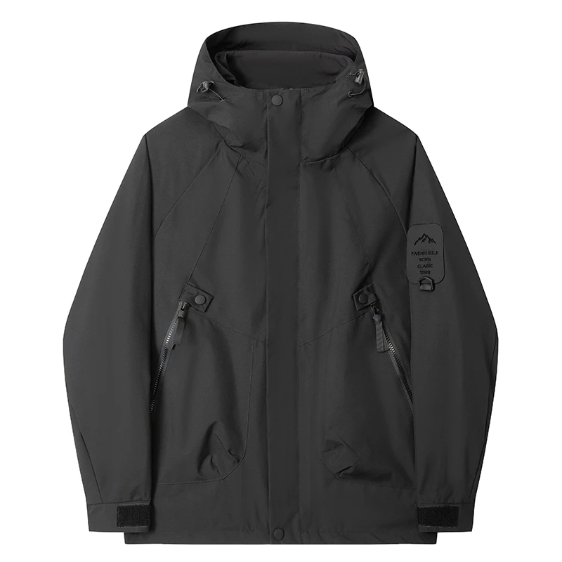 

Мужская повседневная спортивная куртка, твердая оболочка для отдыха на открытом воздухе, лыжного спорта, походов, горнолыжного туризма, ветрозащитная куртка, весна-осень