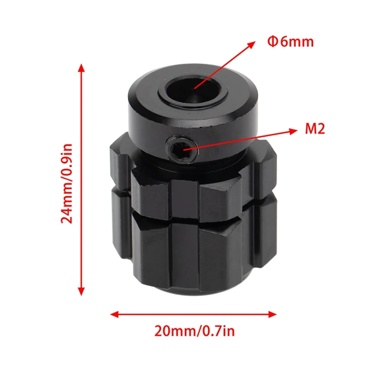 4Pcs 17Mm Hex Nuts Adapter Splined Wheel Hubs Extension Combiner For 1/10 Traxxas E-REVO SUMMIT RC Car Parts