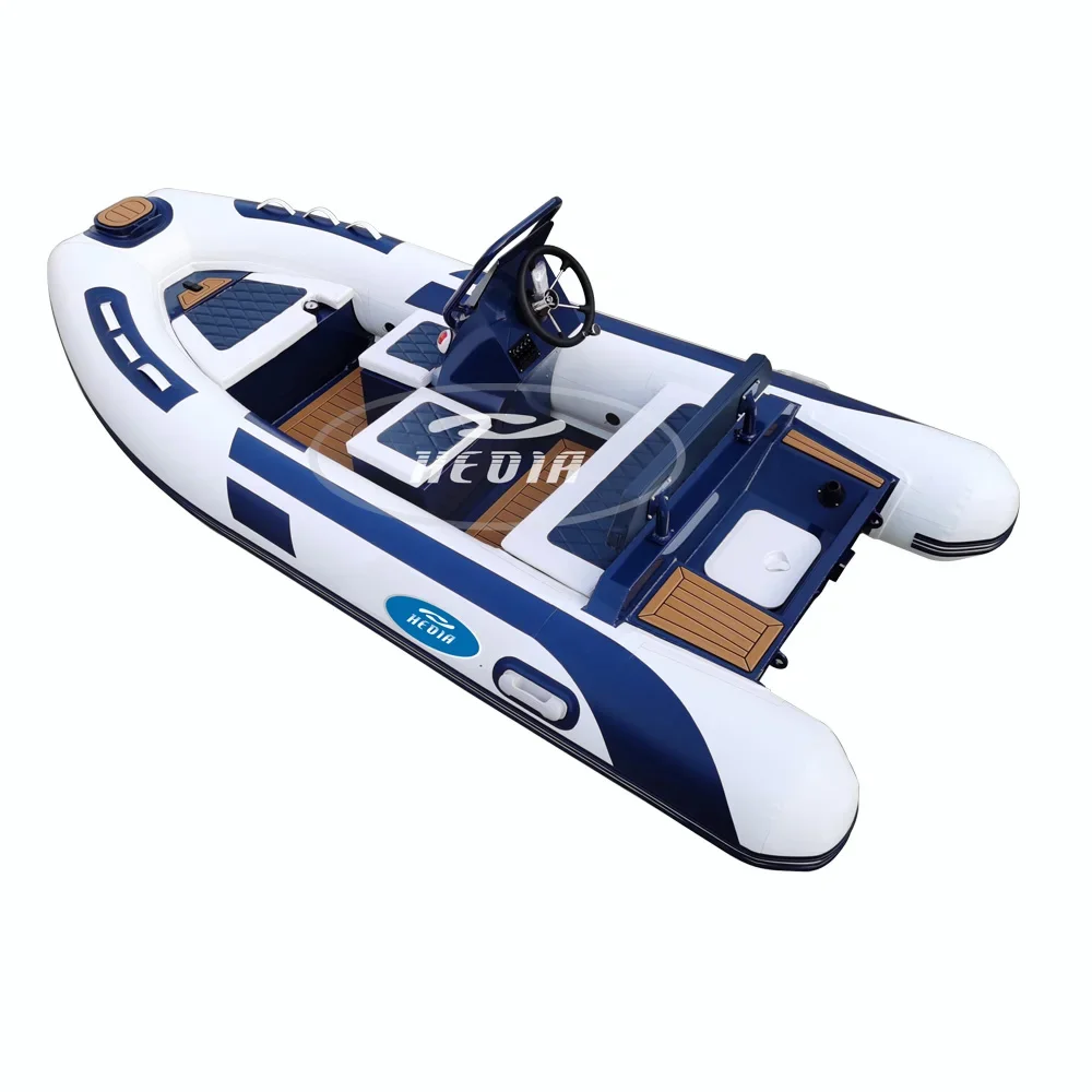 13 foot inflatable rib boat hypalon boat luxury 390 semi rigid hull cheap dingy boats