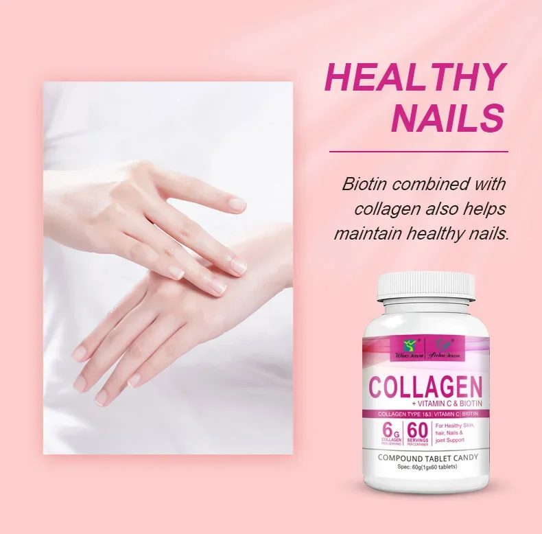 

1 bottle of collagen capsule enhances immunity improves skin health enhances metabolism provides health food