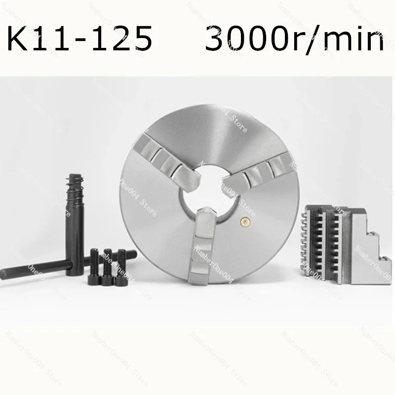 Applicable to Lathe Chuck K11-125 Triple jaw self-centering 125mm rolling  5 