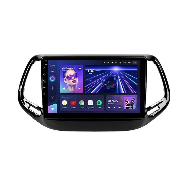 TEYES CC3 2K For Jeep Compass 2 MP 2016 - 2018 Car Radio Multimedia Video Player Navigation Stereo GPS Android 10 No 2din