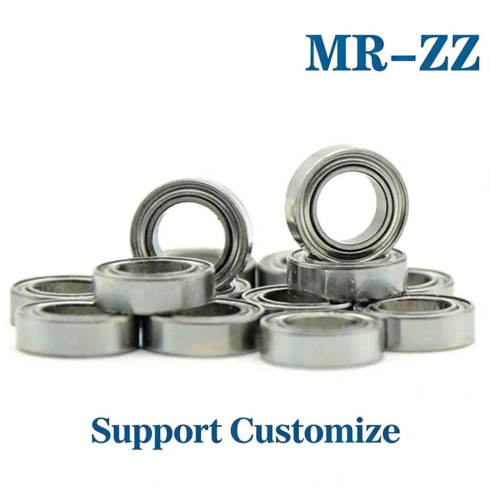 10Pcs Mini Miniature Bearings High Quality Bearing MR52 MR62 MR63 MR74 MR83 MR84 85 MR93 MR95 MR128 MR148 ZZ Support Customize
