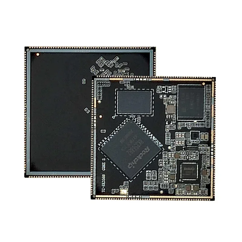 NEUES 4K 60fps H.265/H.264/VP9 Videodekodierung Rockchip 3568 SOM-Modul unterstützt Android- oder Linux-System für Audio-HMI