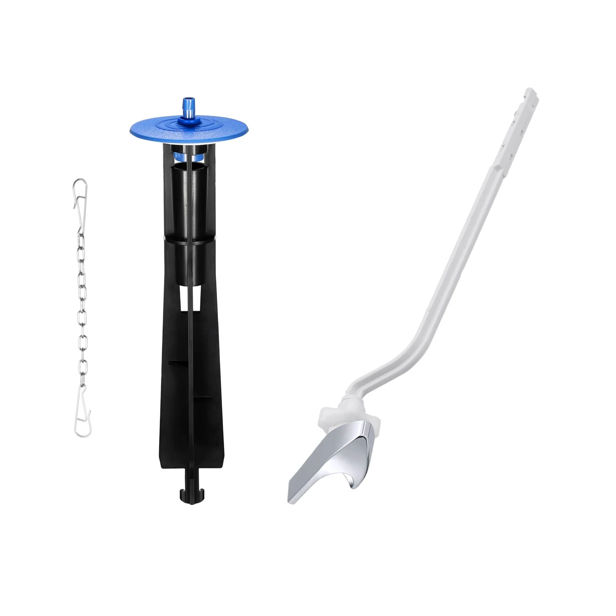 アクアピストントイレ用ドレインバルブキット-gp1229656-k-1188999-k-1188998-abs構造-ステンレス鋼チェーンとレバー