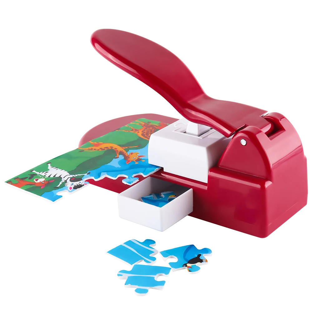 DIY Jigsaw Puzzle Making Machine Adhesive Foams Embossing Machine Photos Cutter Kids Toys for Children Holiday Gifts 2024 New