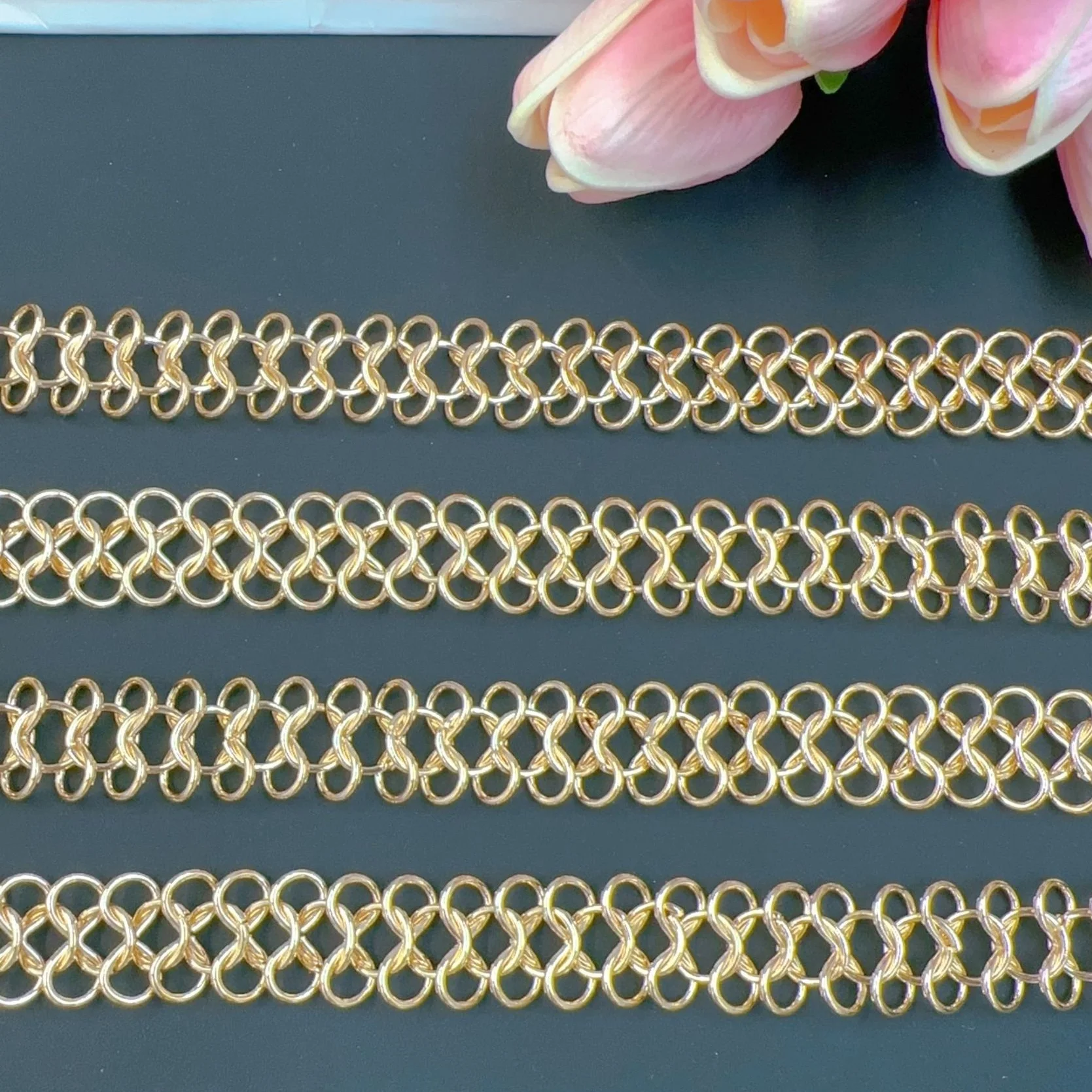 New Style 1 Metre（100cm Silver Gold 