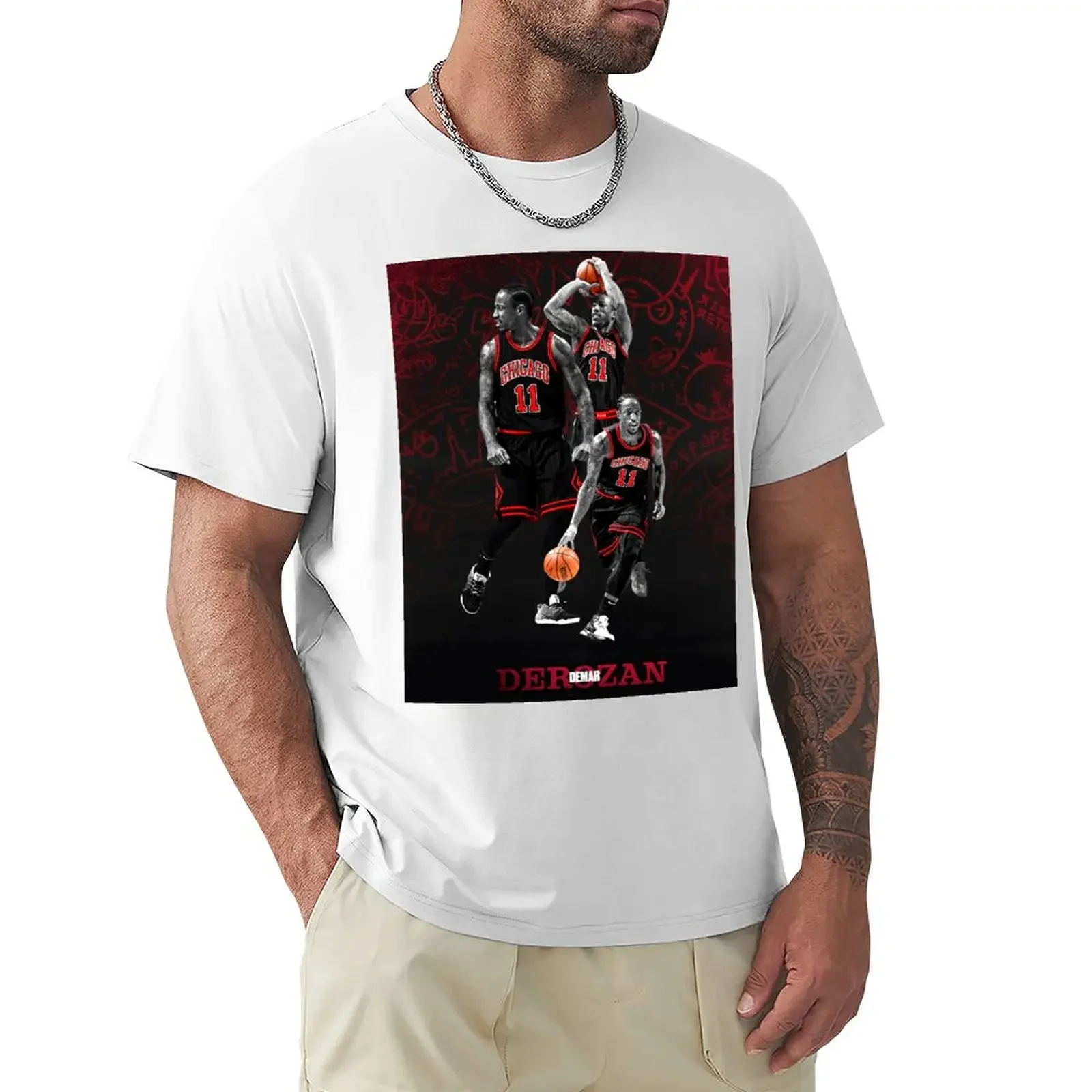 Demar Derozan 11 King of 4th T-Shirt Blouse new edition funny t shirts for men