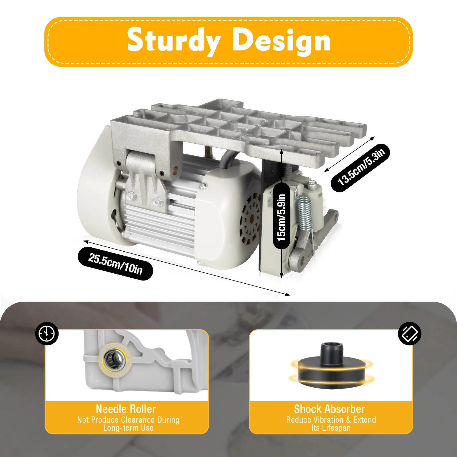 Imagem -03 - Máquina de Costura Industrial Velocidade Ajustável Split Brushless Servo Motor Energy Saving Mute Motor 600w