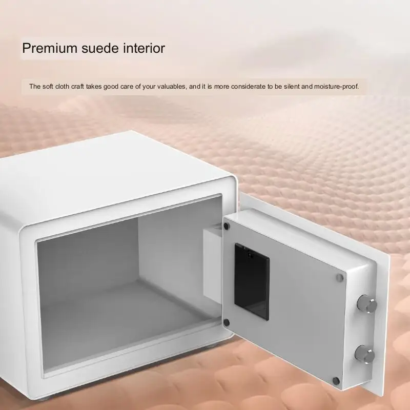 CRMCR Anno Fingerprint Caixa de Depósito Seguro 25Z Lntelligent Alarme Remoto Reconhecimento Rápido Tamanho Pequeno Pode Ser Colocado Em Qualquer Lugar