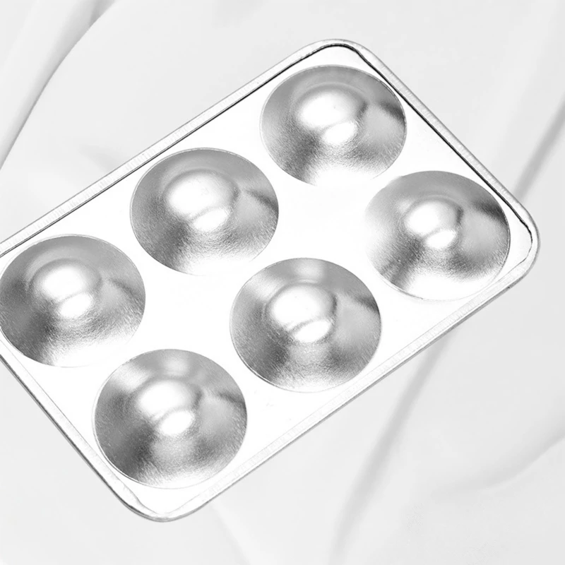 Paint Tray Palettes for Kids Metal Paint Pallet for Adults Acrylic Painting