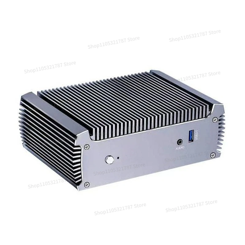 For R7 5825U/7730U Dual Network Port Industrial Control, Office Game 4K Audio and Video Mini Computer Small Host