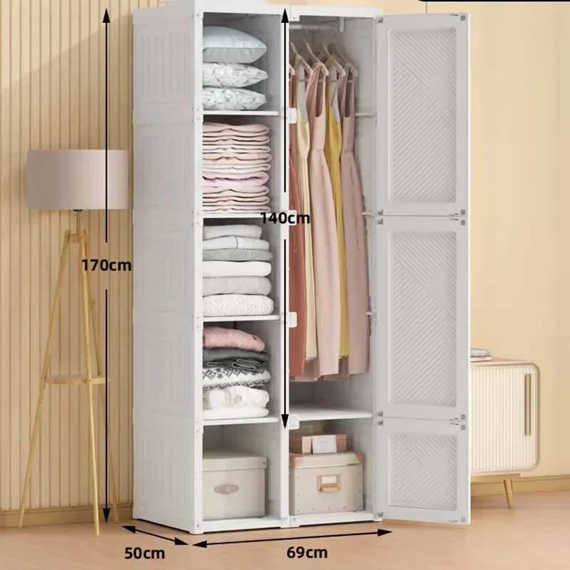 Storage Organizer Wardrobe Closet Child Bedroom Folding Wardrobe Modern Organizer Minimalist Guarda Roupa Home Furniture