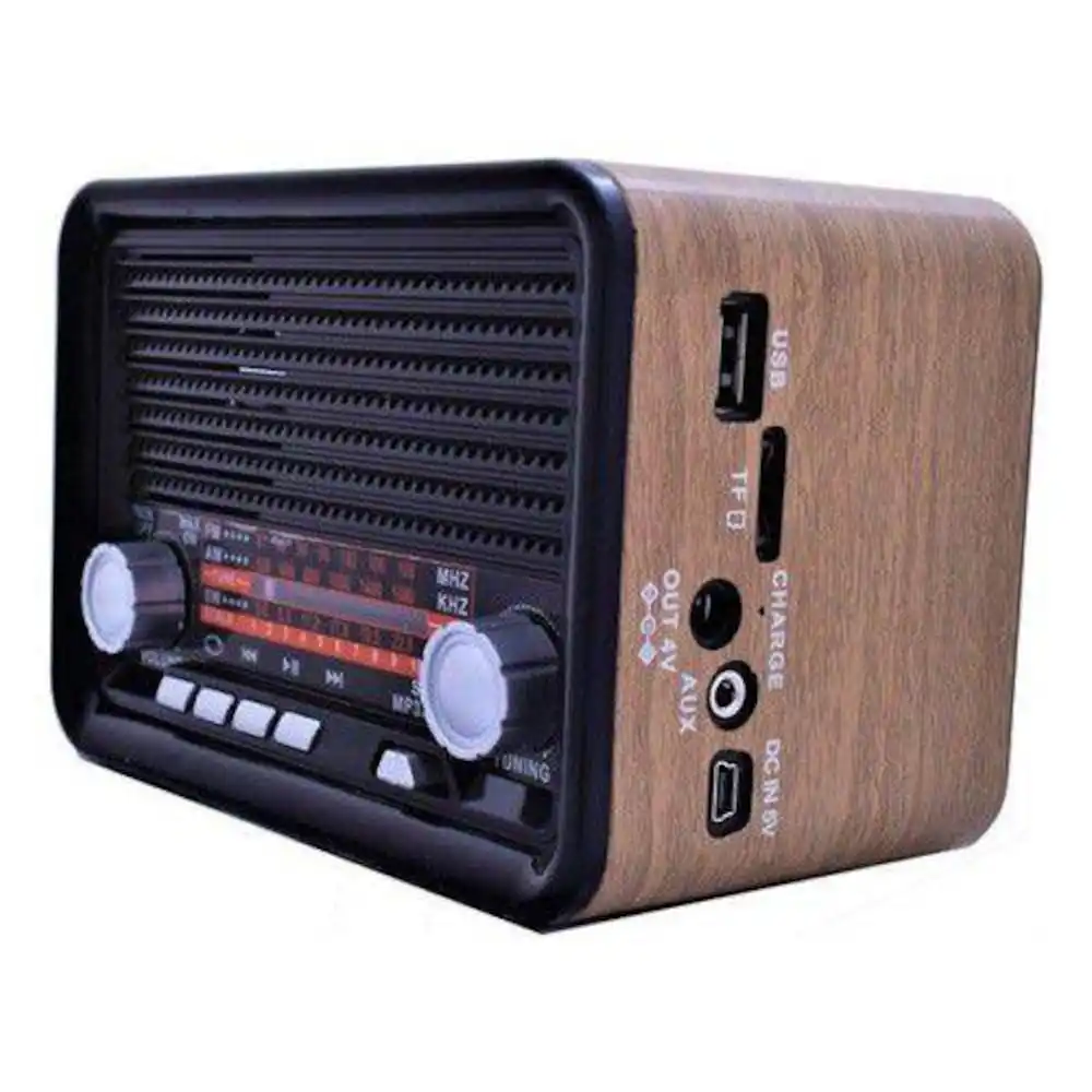 Nns Ns-1537Bt rechargeable nostalgic radio