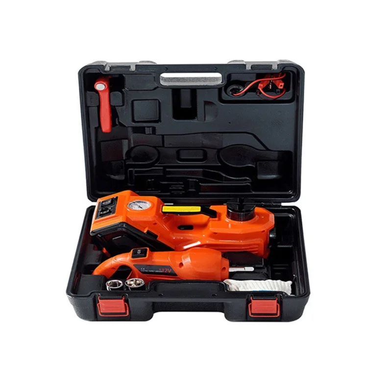 3 In 1 Automotive Car Repair Emergency Tool Kit 12 Volt Car Electric Hydraulic Jack Wrench Set