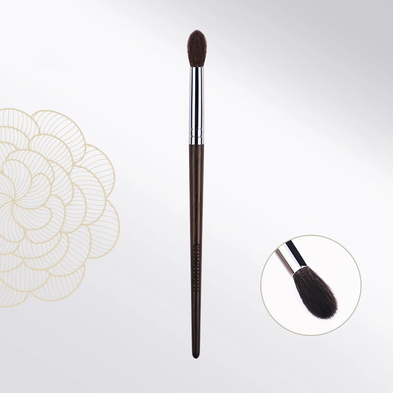 CHICHODO Makeup Brush-Luxury Ebony Handle Natural Hair 41Pcs Brushes Series-016Goat Hair Blending Brush