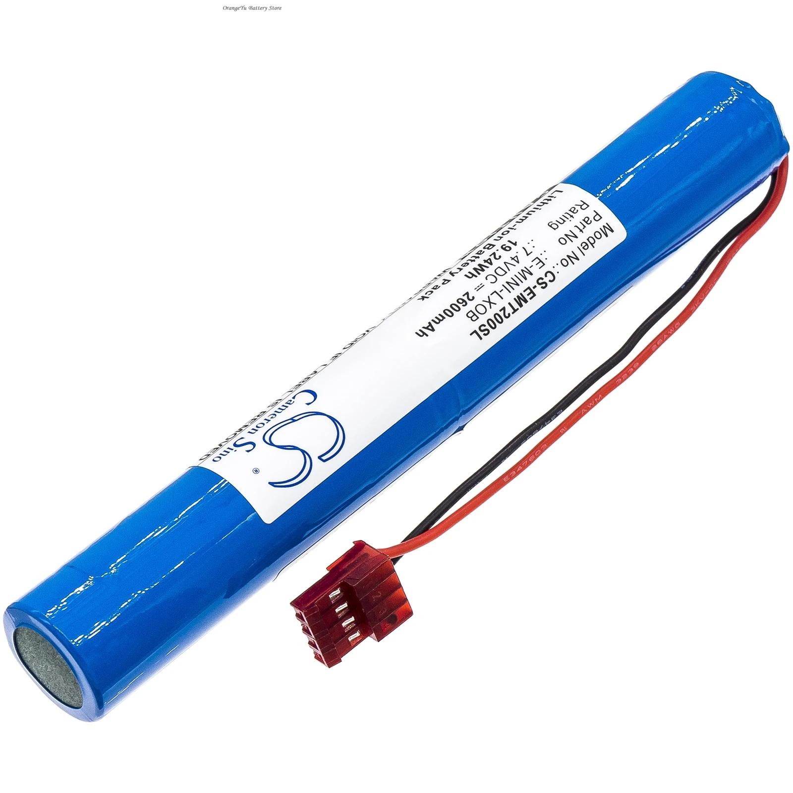 7.4V 2600mAh Battery E-MINI-LXOB for Environment E-2DB E-5DB +TOOL