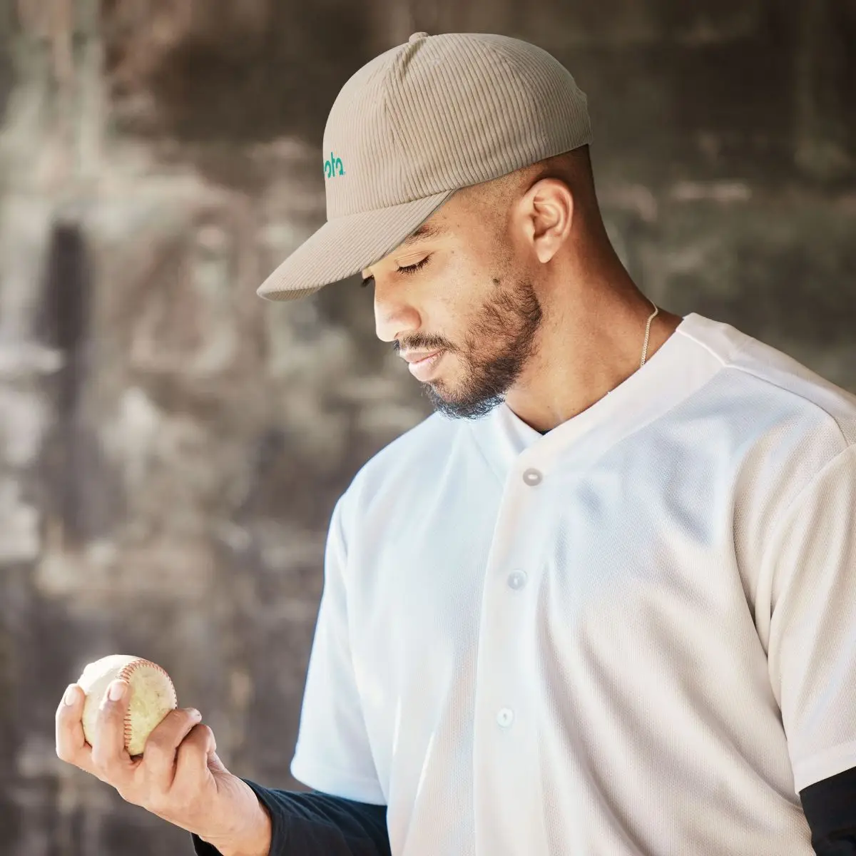 Berretto da Baseball con Logo Kubota verde menta cappelli stile velluto a coste berretto con visiera parasole