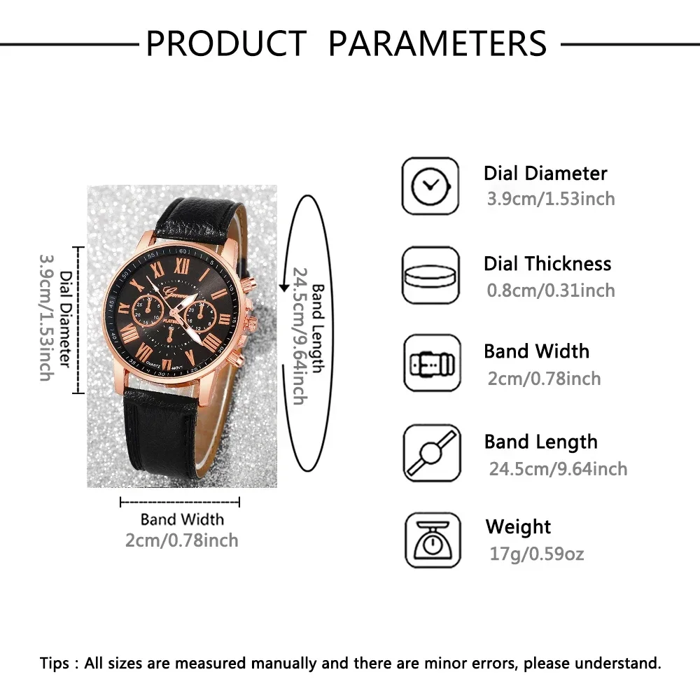 Women's fashionable and elegant watch gift fashionable quartz watch, showcasing daily elegance, holiday gift - view 4