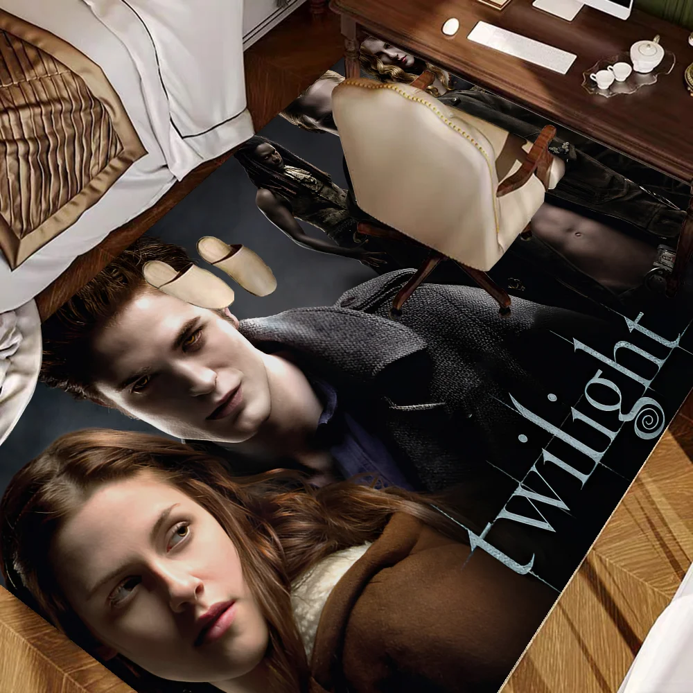 TV Twilight Isabella Edward Cullen Floor Mat Non-Slip Laundry Room Mat Laundry Decor Balcony Child Living Room Household Carpets