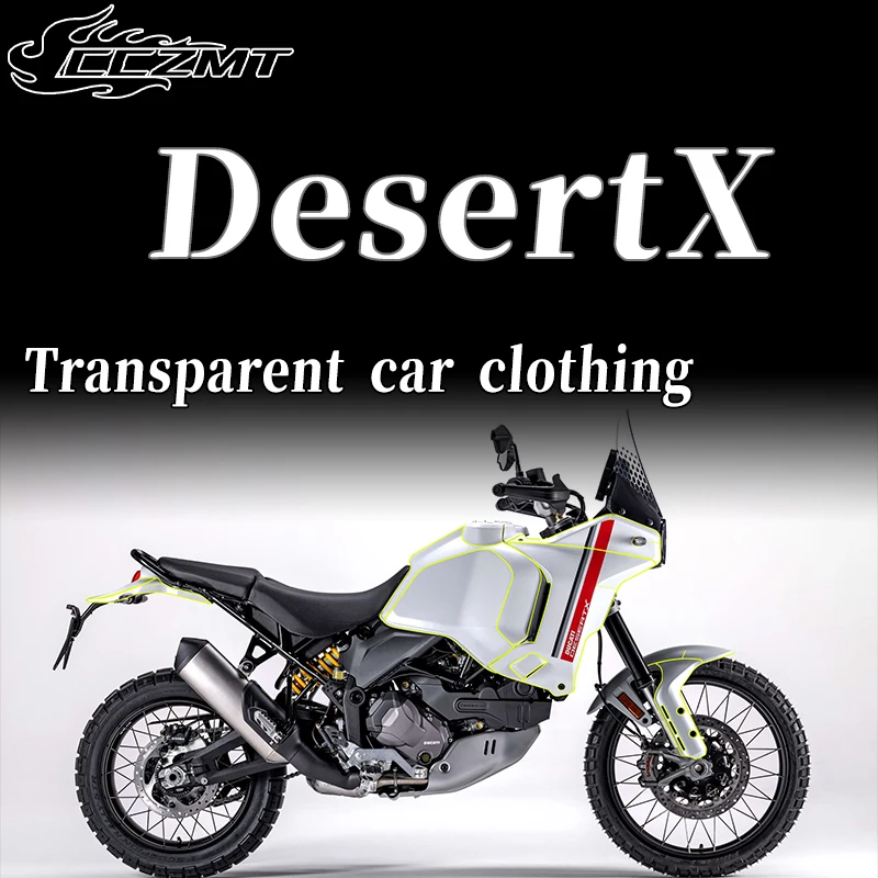 For Ducati DesertX Desert X invisible car clothing waterproof scratch resistant transparent sticker modification parts