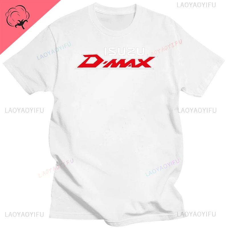 Nowy Isuzu D Max z nadrukowanym logo casual odzież uliczna trend codzienna moda wygodne letnie męskie damskie uniwersalne T-shirt z okrągłym