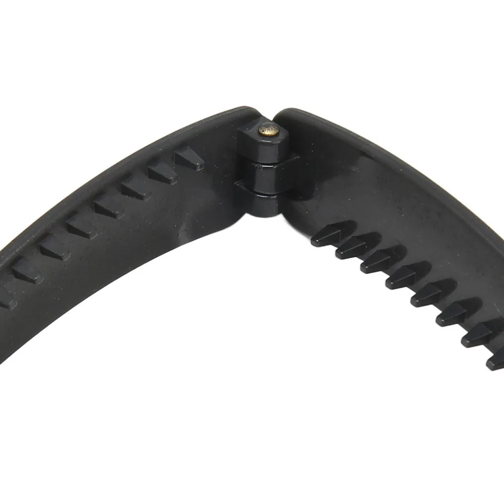 10PCS Elegant Banana Hair Clip Sweet Fashionable Ponytail Holder Black Color Safe Clip Flexible Banana Clip For Women