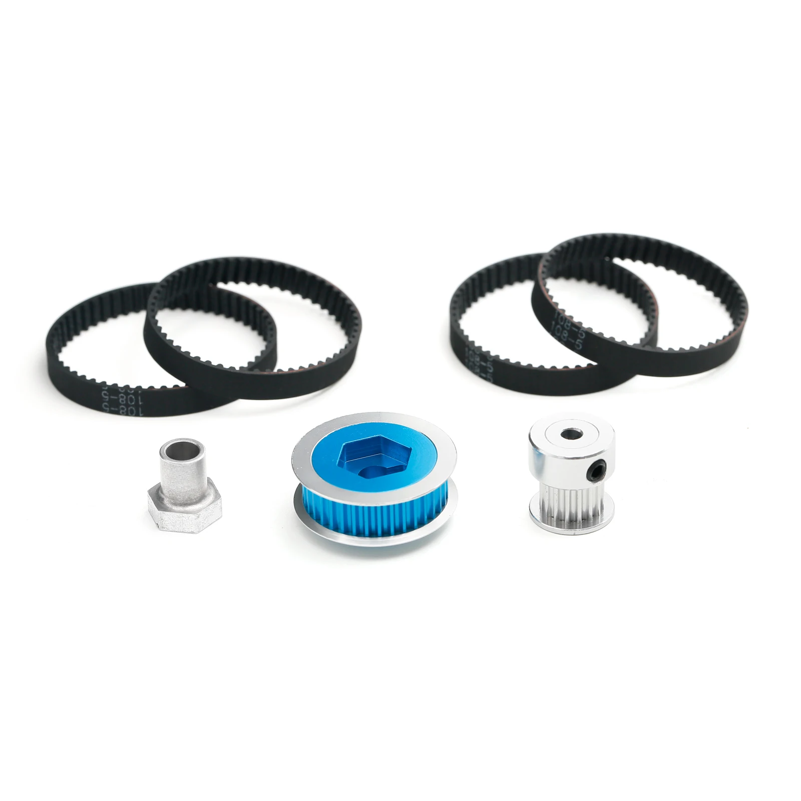 Low Noise TAMIYA TT02 16T 36T Belt Drive Gears Transmission System DIY Modify Parts for Tamiya TT-02 Series 1/10 RC Car