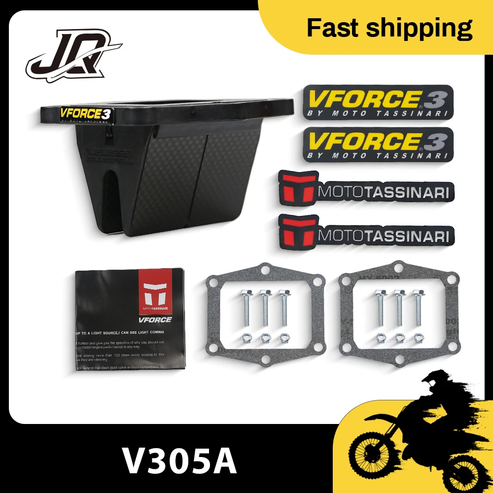 

Motorcycle V305A Vforce 3 Reed Valve System For Honda Quattrini M200 CR250R V Force Reeds ATV TRX250 MC250 EC 200 250 300