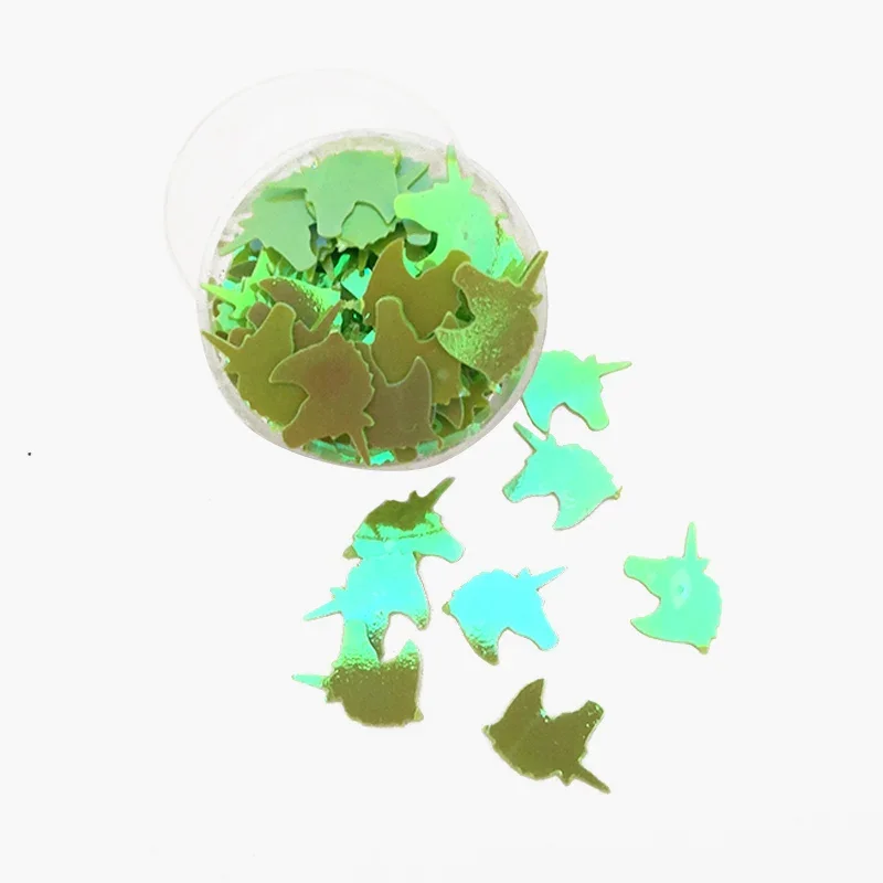 30g Iridescent Unicorn Confetti  10MM Wedding Birthday Baptism Party Table Scatter DIY Decorations Supplies Purple Blue Green
