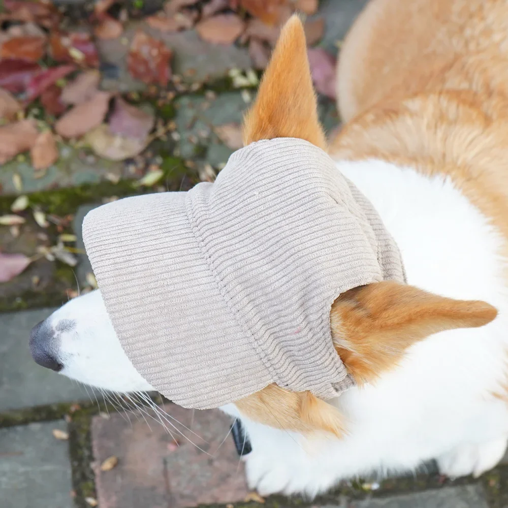 WOOACK Niedliche Haustier-Baseballkappe für Hunde mit einem Gewicht von ca. 50-77 Pfund, geeignet für große Hunderassen wie Golden Retriever und Labradore, für den Außenbereich. – Detail 2