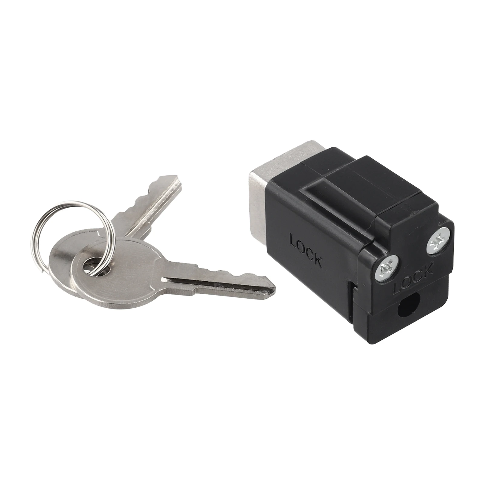 Zinc Alloy Sliding Window Lock with Key for Controlling Opening Width and Supporting Safer Indoor Airflow Management
