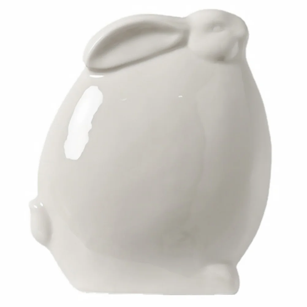 

Ceramic Rabbit Decoration Delicate Desktop Decoration Easter Bunny Ornament Home Garden Decor Ceramic Rabbit Craft
