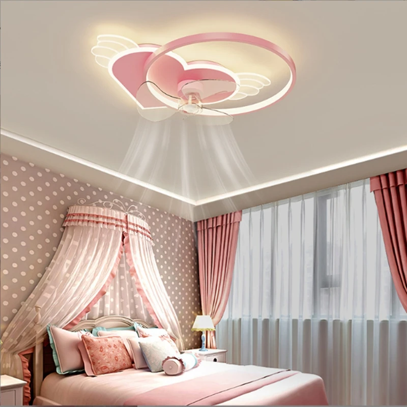 modern intelligent led fan teto lampada decoracao de interior personalidade lustre quarto estudo apartamento originalidade decore 01