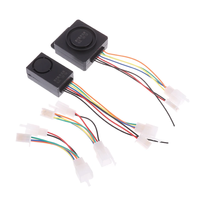48-72V Anti-Theft E-bike Alarm Scooter Security Dual Remote Control Detector Alarm Anti Lost Remote Control Detector Alarm